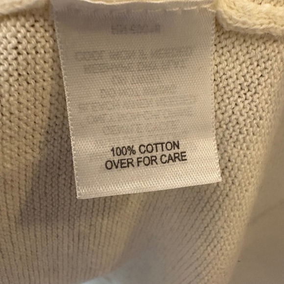 Le Tigre Womens Fox Heart Intarsia Knit Sweater Burgundy Cream Cotton Large - Picture 5 of 7